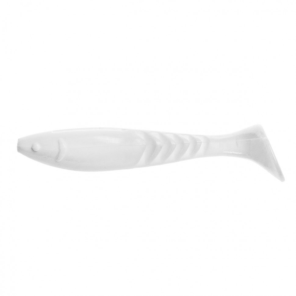 Виброхвост Helios Slash 2,64"/6,7 см, цвет White 10 шт HS-19-001 , 